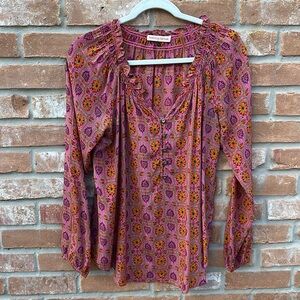 Rebecca Taylor Print Blouse